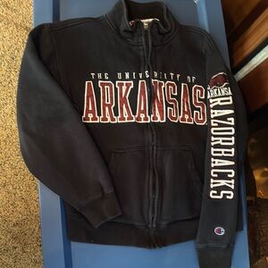 University of Arkansas Black Hoodie